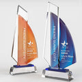 Crystal Cup Customized Annual Meeting Award Outstanding Staff Memorial Free Lettering Wholesale Trophy and Award