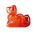 Huiying Healing Crystal Stones Carving Healing Crystal Stones Animal Carved camel precious camel carved set crafts