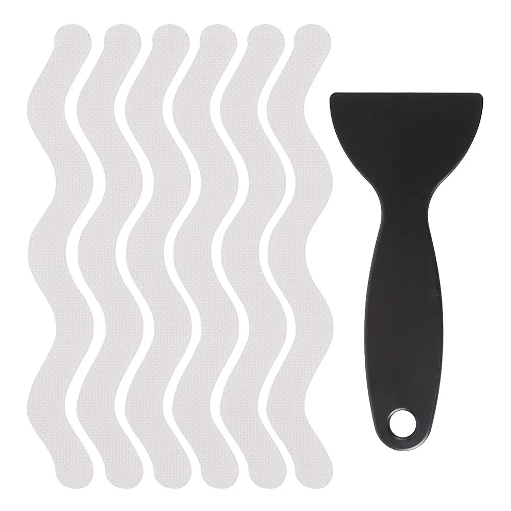 Anti Skid Tape Safety Bathtub Strips Adhesive Decals Non Slip Bathtub Stickers for Shower Tub Steps Floor
