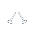 Non-slip Stainless Steel Toothpaste Squeezer Bent Wire Press Tube Keys