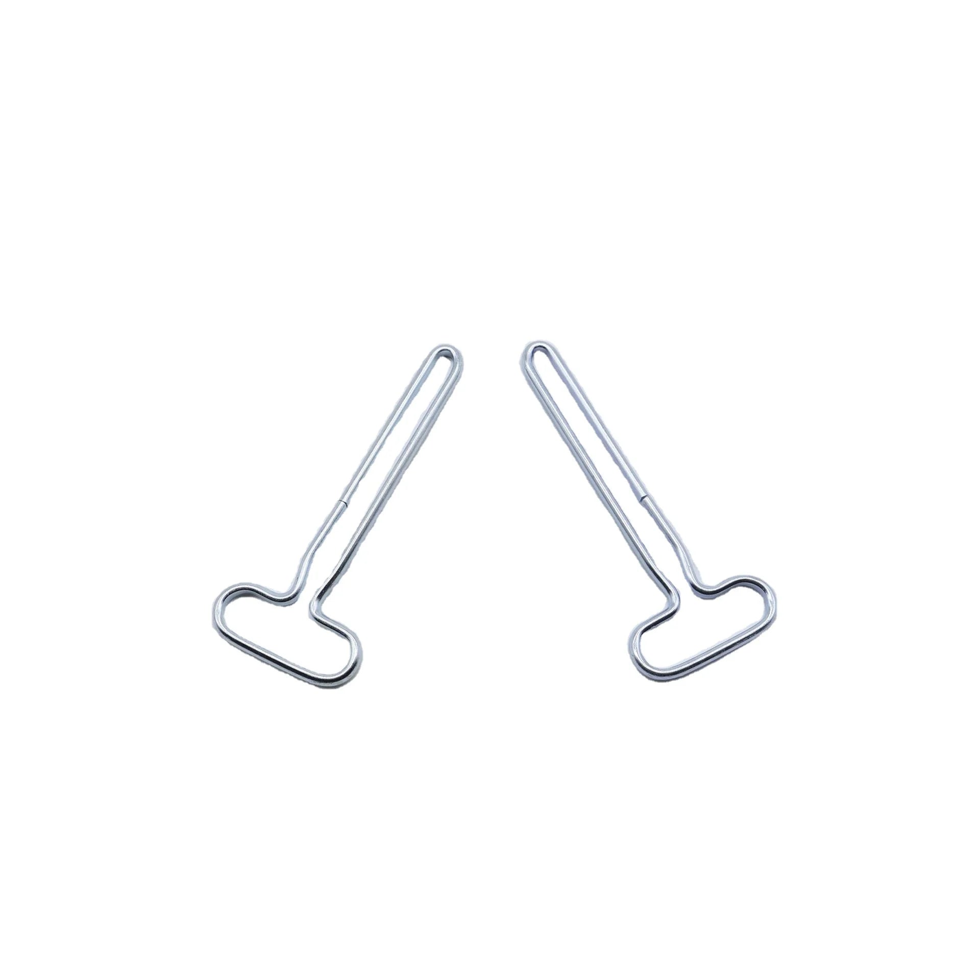 Non-slip Stainless Steel Toothpaste Squeezer Bent Wire Press Tube Keys