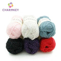 New Product Naturally Curly Beautiful Acrylic Yarn Polyester Yarn Loop Blended Yarn for Knitting