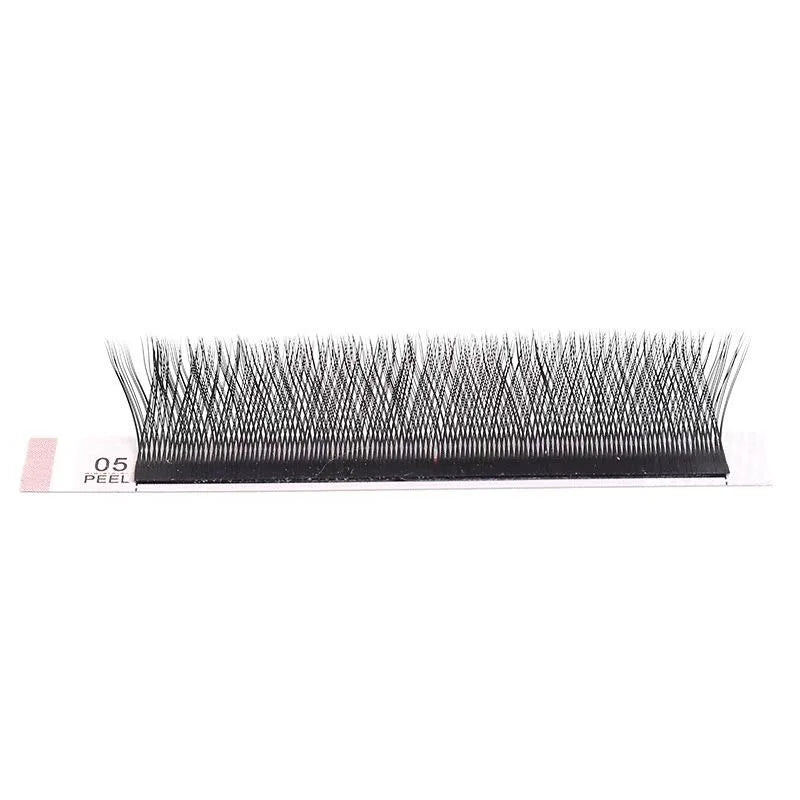 Soft Cashmere Mink Individual Lash Trays Silk Matte Black Machine Made Natural Long 0.07mm Eyelash Extensions