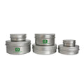 10ml 15ml 30ml 50ml 60ml 80ml 100ml Aluminum Tins Can Lip Balm Containers D888