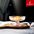 Hxglass Blinkmax glassware Bulk 136ml Mouth Blown clear Soda Lime Long Stem martini Cocktail Glasses Desert Bowl
