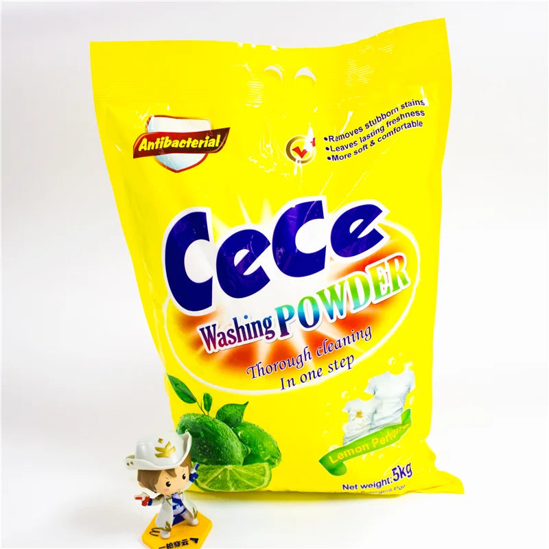 Disposable Eco-Friendly High Foam Washing Powder for Apparel Hand & Machine Wash Low Price