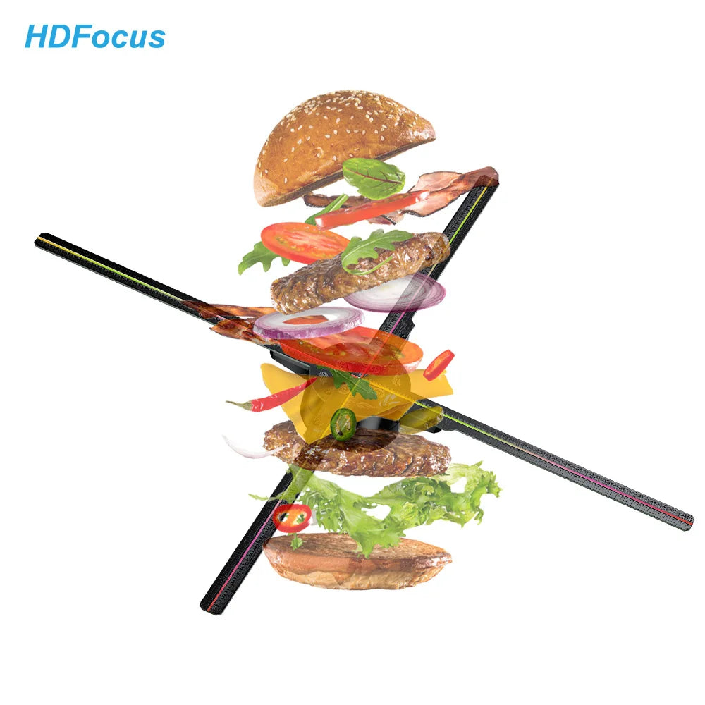 65cm Hologram Projector 3D Holographic Projection WIFI Version 36W CE RoHs Certified Advertising Device