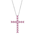 New Trend Style 925 Silver Cross Necklace Cute for Women Hot Selling Pendant Necklace