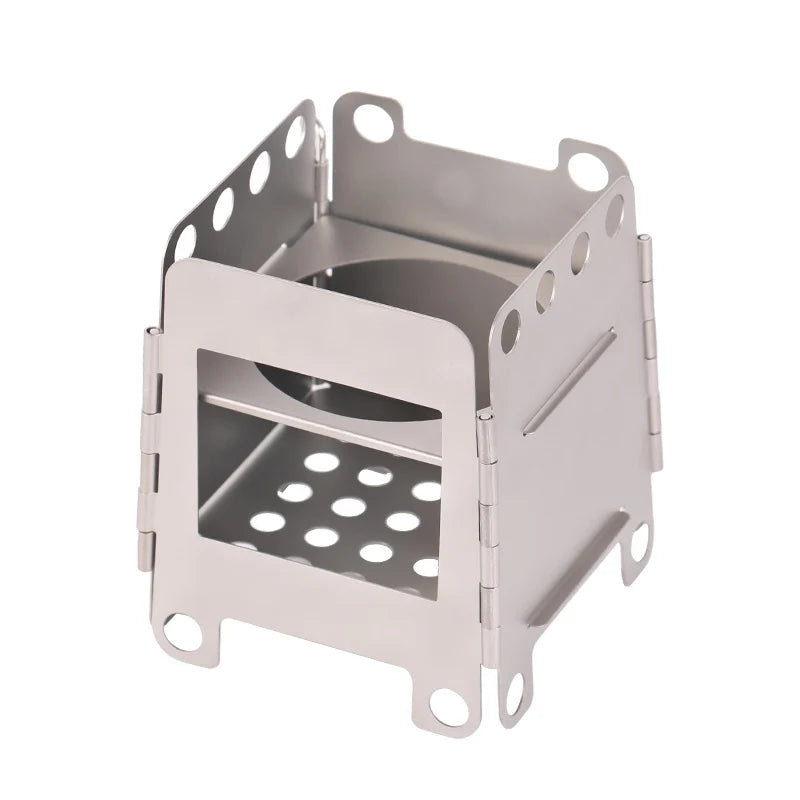 Wood Stove with Camping Wood Stove  Multi-Fuels Stove BBQ  for Hiking Camping Accessories Camping Accessories
