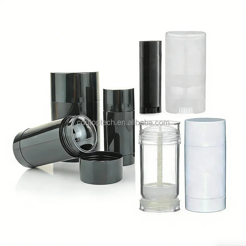 5g 15g 30g 50g 75g Twist up Empty Deodorant Container Stick Tube 5ml 15ml 30ml 50ml 75ml Deodorant Stick Container Packaging MegaBDM