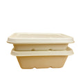 Wholesale Disposable Biodegradable Sugarcane Pulp Lunch Box Environmentally Friendly Salad Container Packaging Printing Product