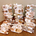 Autumn Winter Plush Bear Hair Accessories for Children's Non Harmful Hair Clip Cute Bow Knot Hair Clip