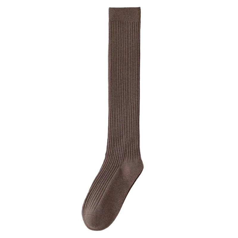 Custom Compression Spandex Socks Breathable Casual Running Socks Anti-Slip Feature Knee Knitted Body Cuff Silk Print Bottom