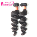 Ready to Ship Product Brazilian Wavy Hair for Black People Natural Color Virgin Mink Brazilian Loose Wave Real Human Hair Bundle