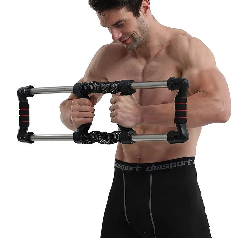 Home Fitness Equipment Push Down Bar Machine Chest Expander Springs Chest Developer Exerciser for Workout