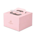 Custom Mousse Layer Portable Birthday Cake Packaging Carrying BoxBirthday Cake Box With Handle
