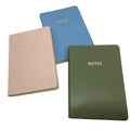 A6 Morandi Soft Leather Cover Student Diary Notebook