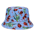 2023 Korean Design Fashion Summer Fisherman Reversible Cotton Bucket Hat Printed Wholesale