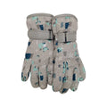 Custom Color Women's Winter Insulated Ski Gloves Breathable Polyester Waterproof Windproof Adjustable for Snowboarding Skiing