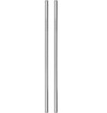 Factory Stock 26.5cm Stainless Steel Straight Straw Silicone Metal Straw for 20oz Skinny Tumbler Barware Accessories Case