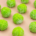 Wholesale Price Miniature Cabbage Resin Charms Simulation Food for DIY Key Chains Hair Clips Making Accessories