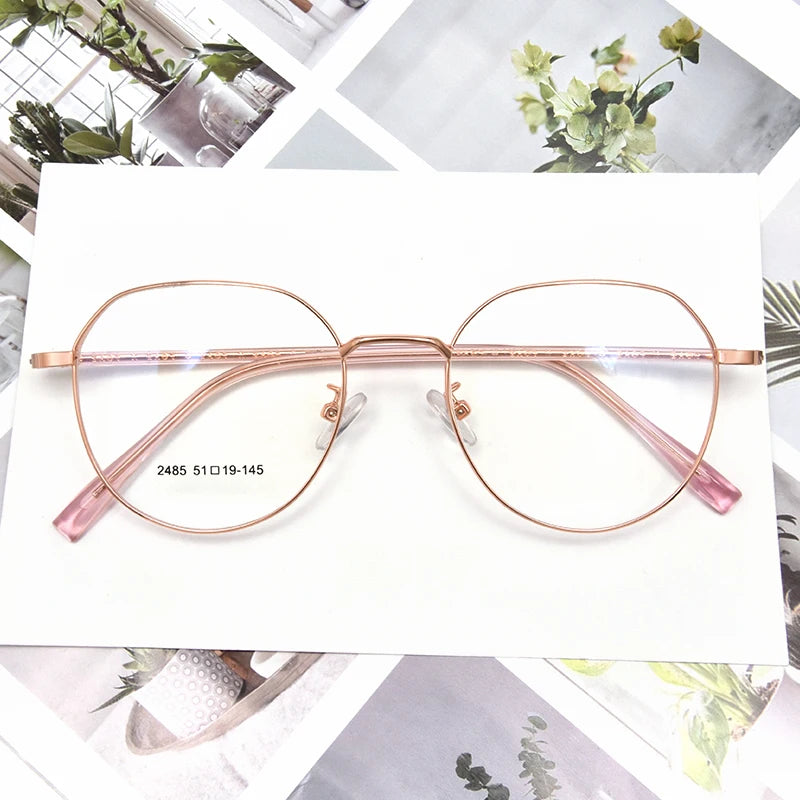 Eyeglasses Frames Fengchao Manufacturer Custom Eyewear Alloy Glasses Frames Spectacle Eyeglasses Optical Frames for Women Men