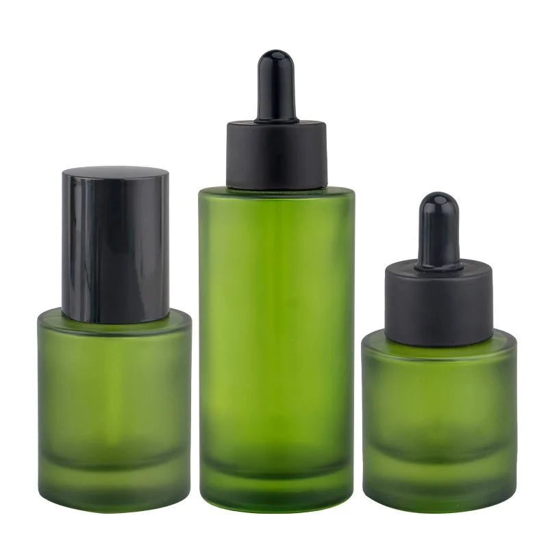 Customize Cosmetic Seum Dropper Glass Packaging 100ml 120ml 150ml Bottles with Screw Cap Pump Bottles 30ml 40ml 50ml Glass Spray