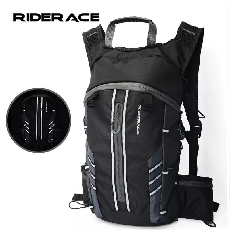 RIDERACE Bicycle Bag Climbing Hydration Backpack Foldable Bike Water Bag Waterproof Breathable Cycling Portable Climbing Pouch
