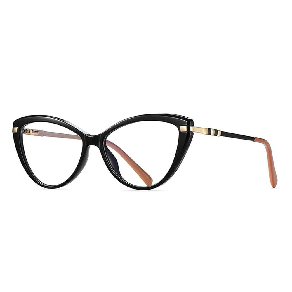 Sparloo 2323 Women's Cat Eye French Optical Frames Assorted Blue Blocker Stock Hot Sale Custom Logo Mix Model Wholesale