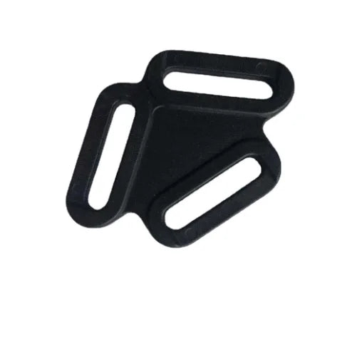 16mm 20mm 26mm Plastic POM Three Way Belt Safety Adjuster Triangle Ring Adjustment Buckles