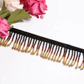 G019 Factory Supply Custom Colorful Bead Tassel Fringe Trim for Dance Dress