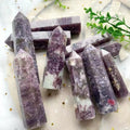 Wholesale Natural Crystal Point Healing Stone Carving Wand Unicorn Stone Tower Feng Shui Polished Model Decorative Memorial