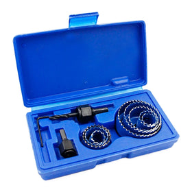 HOT SALE LAIWEI 11-Piece Hole Saw Kit HSS Woodworking Drill Bit Set for Twisted Hole Drilling Wood High Performance Hole