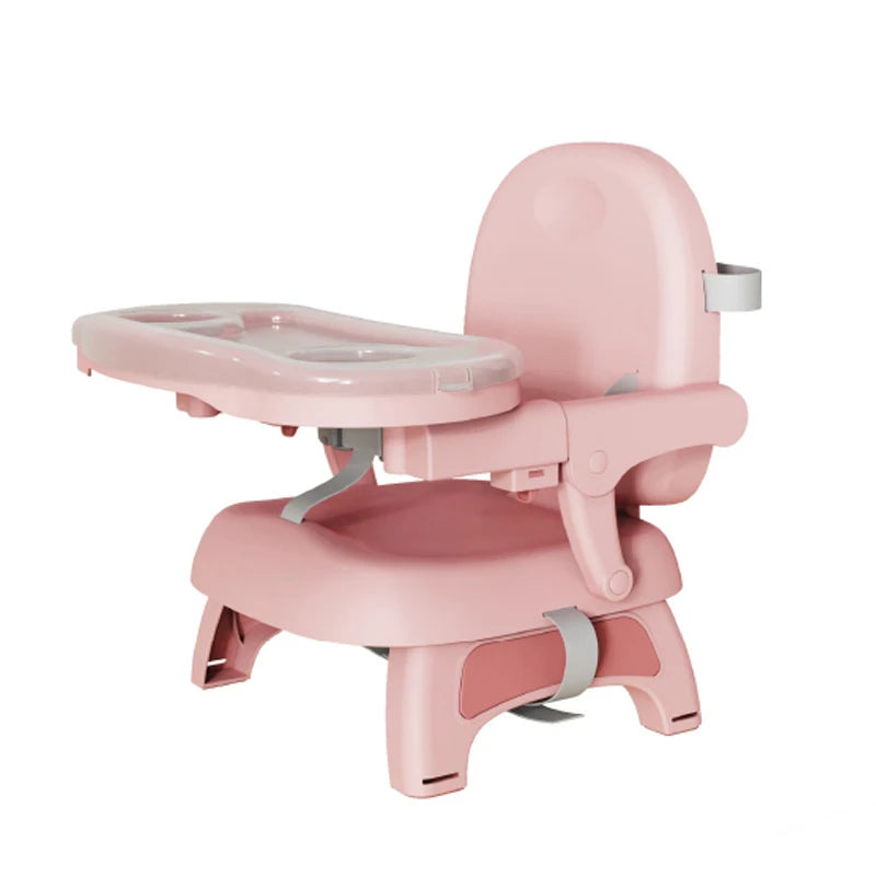 Portable and Multifunctional Prodigy Baby Chaise Foldable Plastic Feeding Station with Safety Features