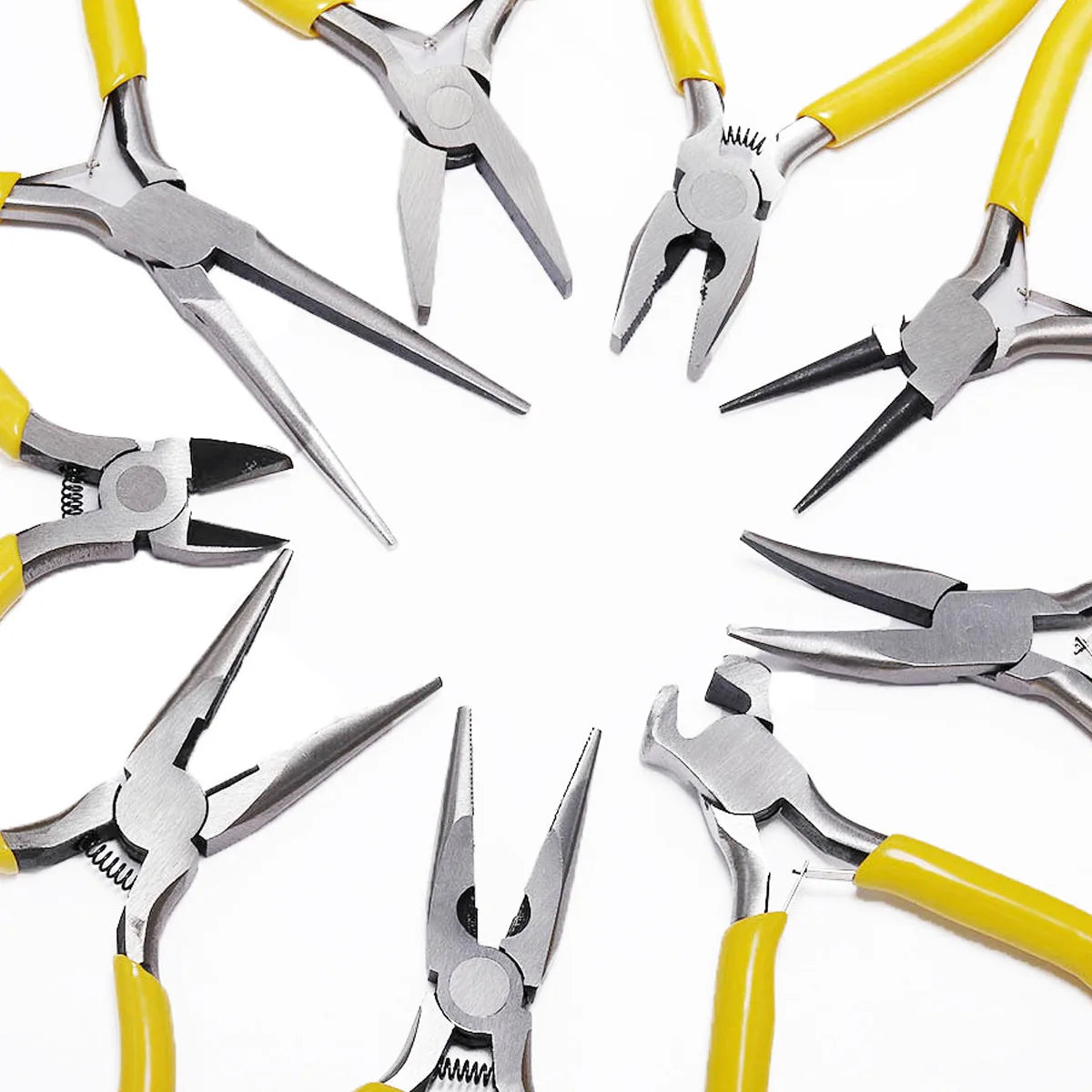 STRONG OSTRICH Jewelry Making Tools 5 Inches 8 Types of Mini Pliers for Jewelry Making
