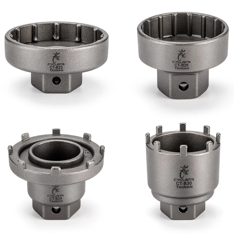Cyclist High Quality Bicycle Sealed Bottom Bracket Spindle Remover Repair Steel Tool Bicycle Shaft Removal Tool