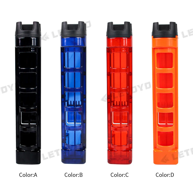 LETOYO Hot Sale Fishing Rod Placement Tube Portable Rod Holder Stand 150g 29.5*5.5*3.5cm Fishing Rod Stand