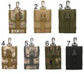 AYPPRO 5.5inch Tactical Mobile Pouch Case Utility Molle Waist Belt with Zipper Closure Cell Phone Pouch Bag
