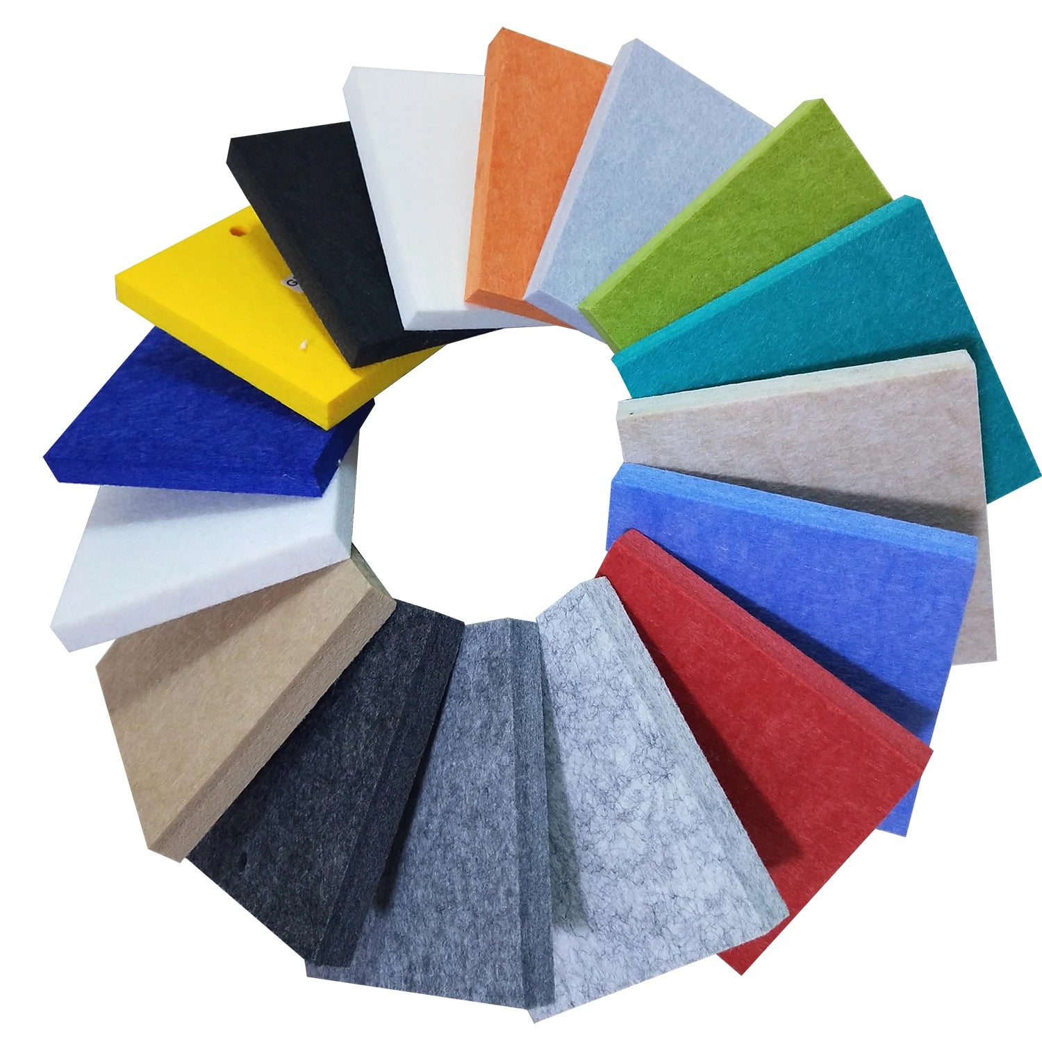 9mm X1220mm X2440mm Colorful Wall  Acoustic Panel PET Acoustic Wall Panel Polyester Acoustic Panel