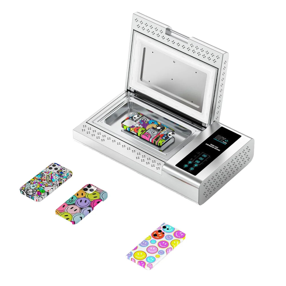 3D Sublimation Blanks Mobile Phone Case Making Machine Custom Shell Printers to Print on Cell Phone Covers