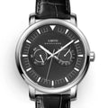For Lobinni 3607 Top Brand Luxury Ultra-Thin Quartz Watch for Men Round Gold Bracelet Business Dial Strap Luxury Brand Set