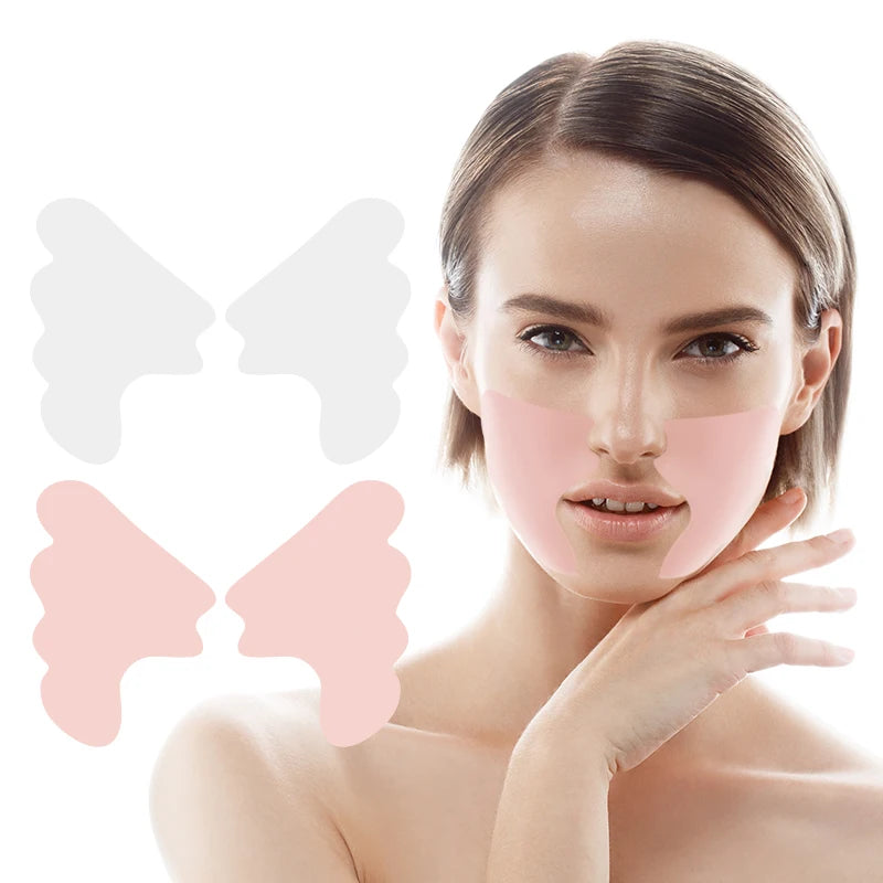 Lohas Smell Line Mask for Dark Circles  Silicone Face Smell Line  Pads Moisturizing & Reducing Wrinkles