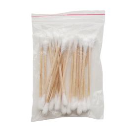 Environmentally friendly bamboo sticks cotton ear nasal buds swabs