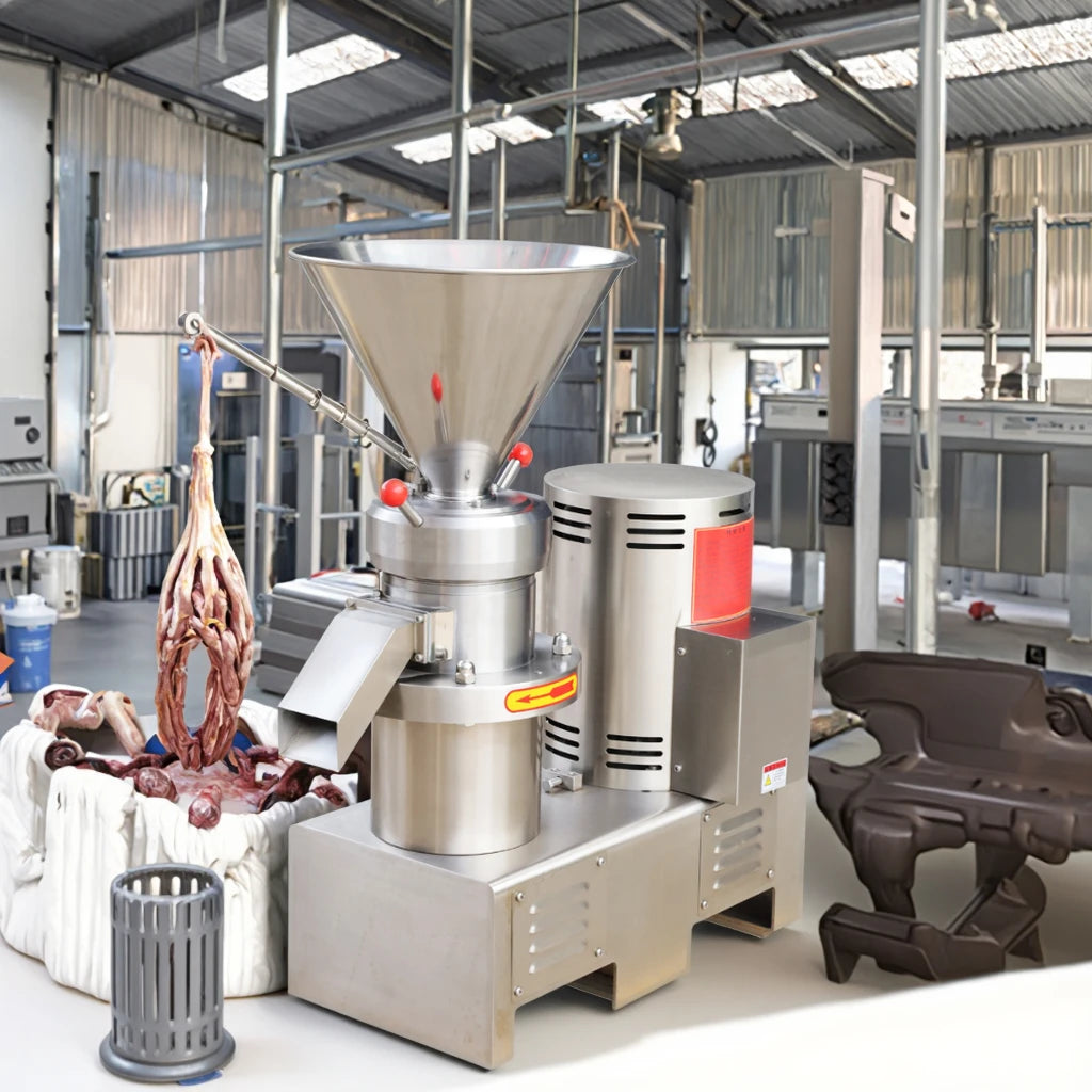 Industrial Colloid Mill Machine Easy-to-Use Almond & Sesame Peanut Butter Maker for Restaurants and Farms