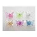 Garden Support Butterfly Shape Transparent Plant Orchid Clips Indoor Outdoor Orchid Plastic Plant Climbing Clips