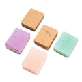 Customized Logos Jewelry Earring Display Hang Tags Cardboard Cards With Foil and Punch Hole