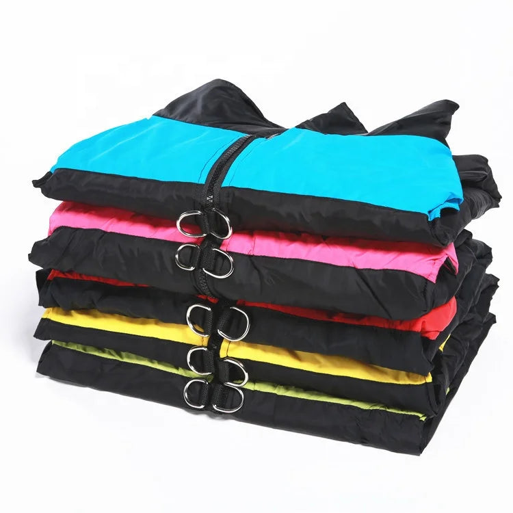 Mosucoirl S-7XL Waterproof Polyester/Cotton Dog Coat Jacket for Spring & Winter Eco-Friendly Small to Large Sizes