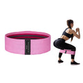 Single Medium Fabric Resistance Booty Band Tension Pink Wholesale Custom Yoga Glute Workout Elastic Loop Bands for Man&Women MegaBDM