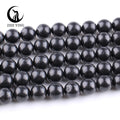 Zhe Ying Wholesale 6/8/10mm Shungite Beads Natural Stone Beads Round Shungite Bead Bracelet Stone Loose Gemstone