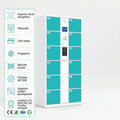 Electronic Smart  Parcel Delivery Locker  24 Hour Service Steel Package Storage Locker System  Support Payment Luggage Locker